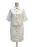 Solitaire · 2PC Skirt/Blazer Set Solitaire · XLarge · White