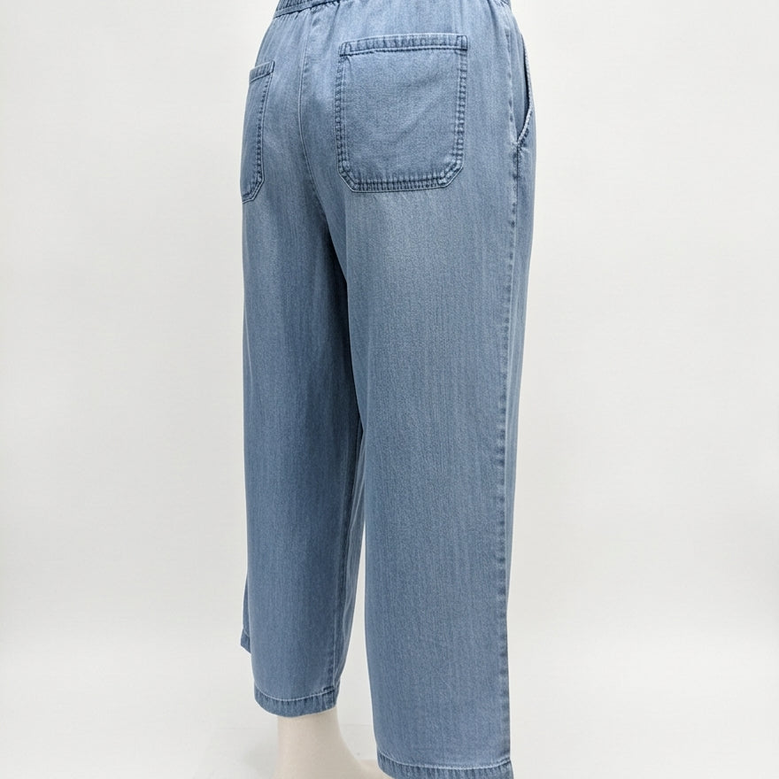 Splendid · Comfort Waist Pants · Large · Chambray