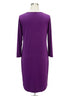 Susan Graver · 3/4 Sleeve Dress · 2X · Purple