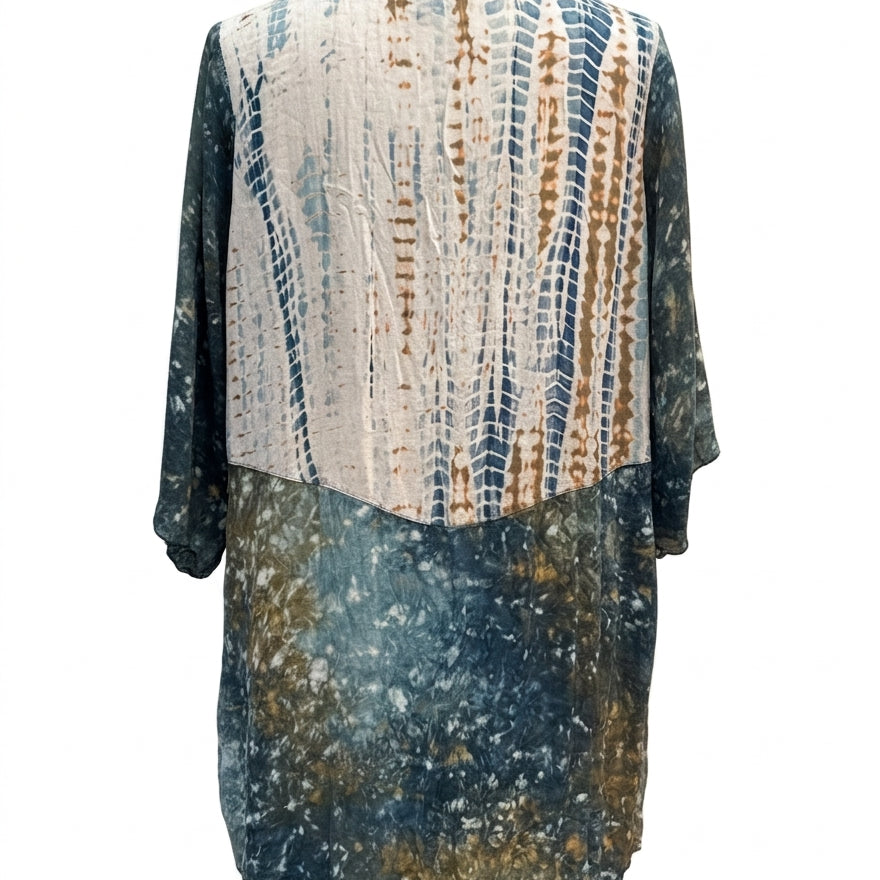 IguaNa · Blouse · Small · TealCream