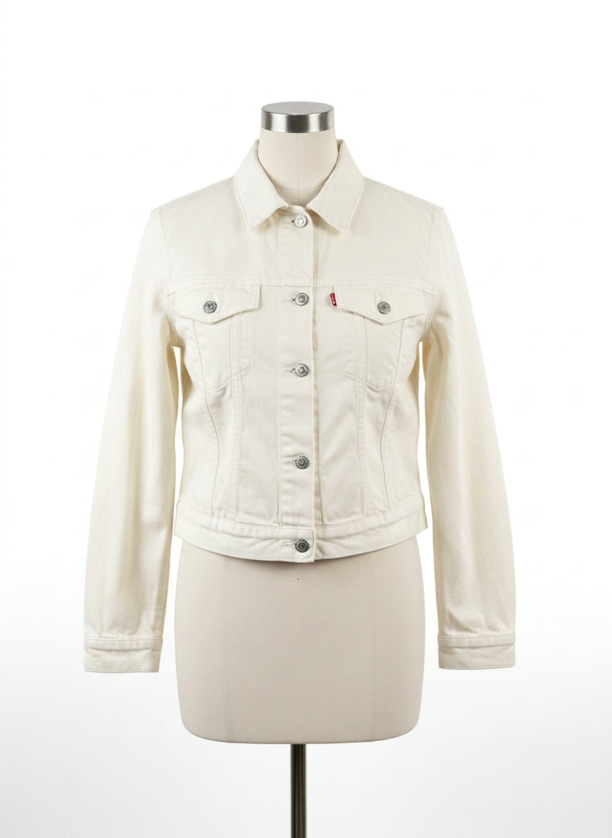 Levi's · Jean Jacket · 1X · White