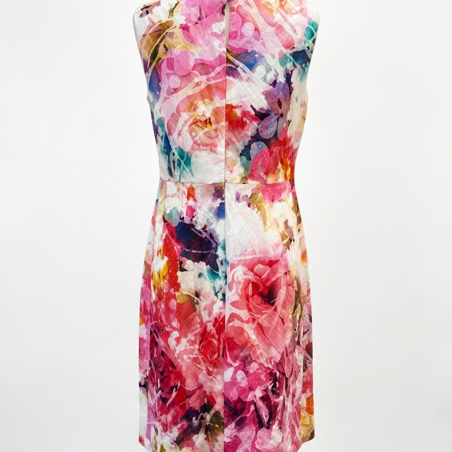 Suzi Chin for Maggie Boutique · Dress · 4 · Pink Multi Floral