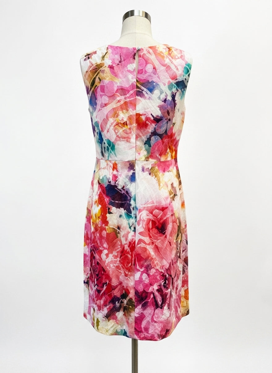 Suzi Chin for Maggie Boutique · Dress · 4 · Pink Multi Floral