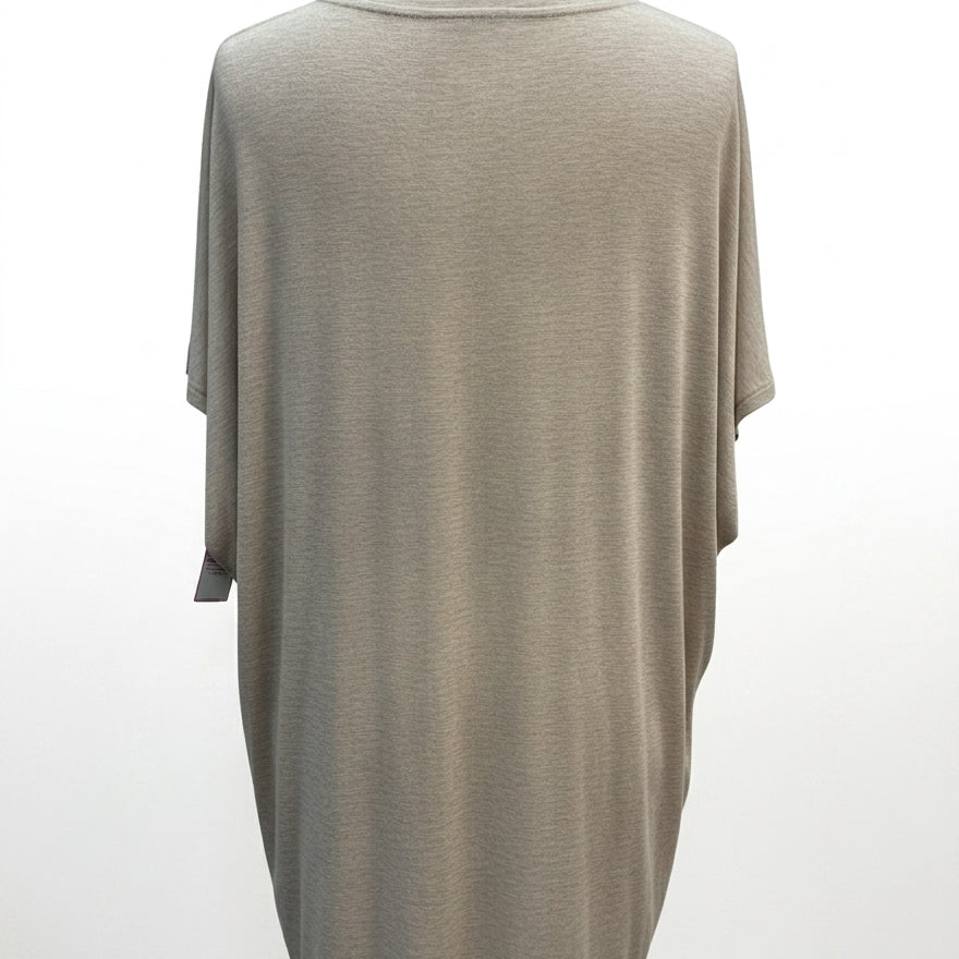Lane Bryant · Feather Detail ShortSleeve Top · 3X/4X · OatmealMulti
