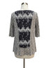 Akemi+Kin · Woven Accent · Medium · Cream, Black