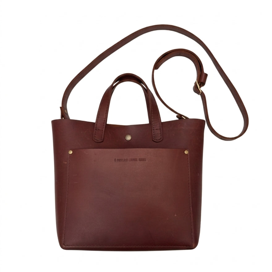 Portland Leather · Mini Crossbody · Convertible · Mahogany
