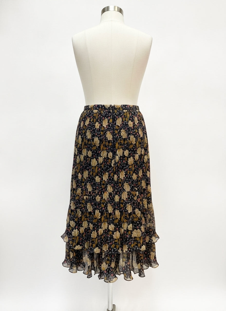 Braeve · Floral maxi skirt · Small · BlackFloral