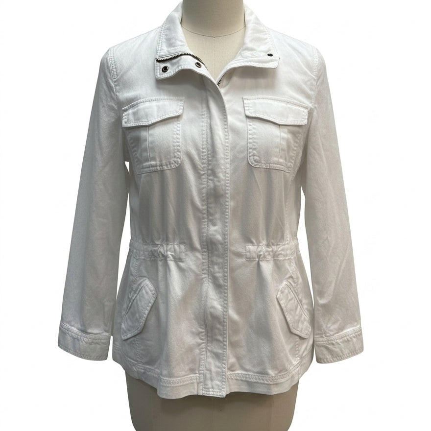 Talbots · Utility w/ Cinched Waist · XLarge · White