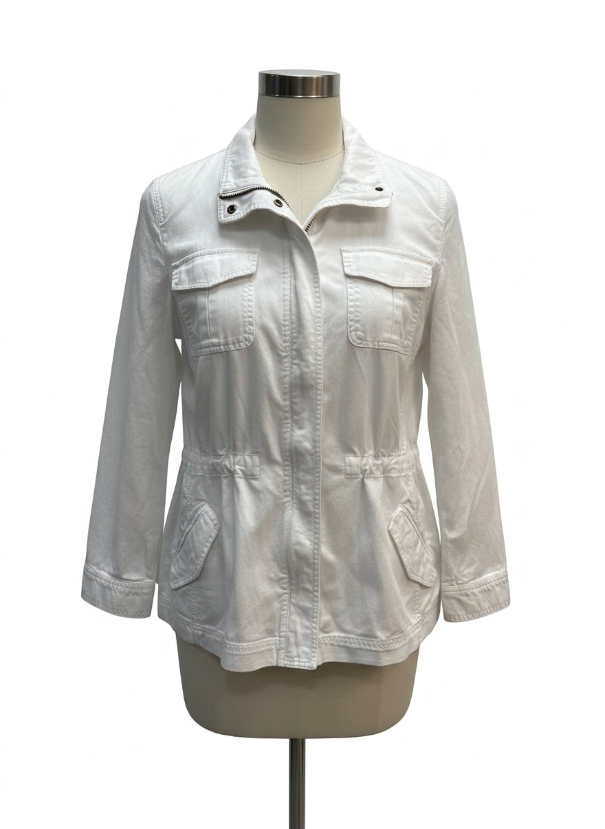 Talbots · Utility w/ Cinched Waist · XLarge · White