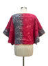 Artisan Made · Kimonosleeve Kantha Top · OS · RedGray