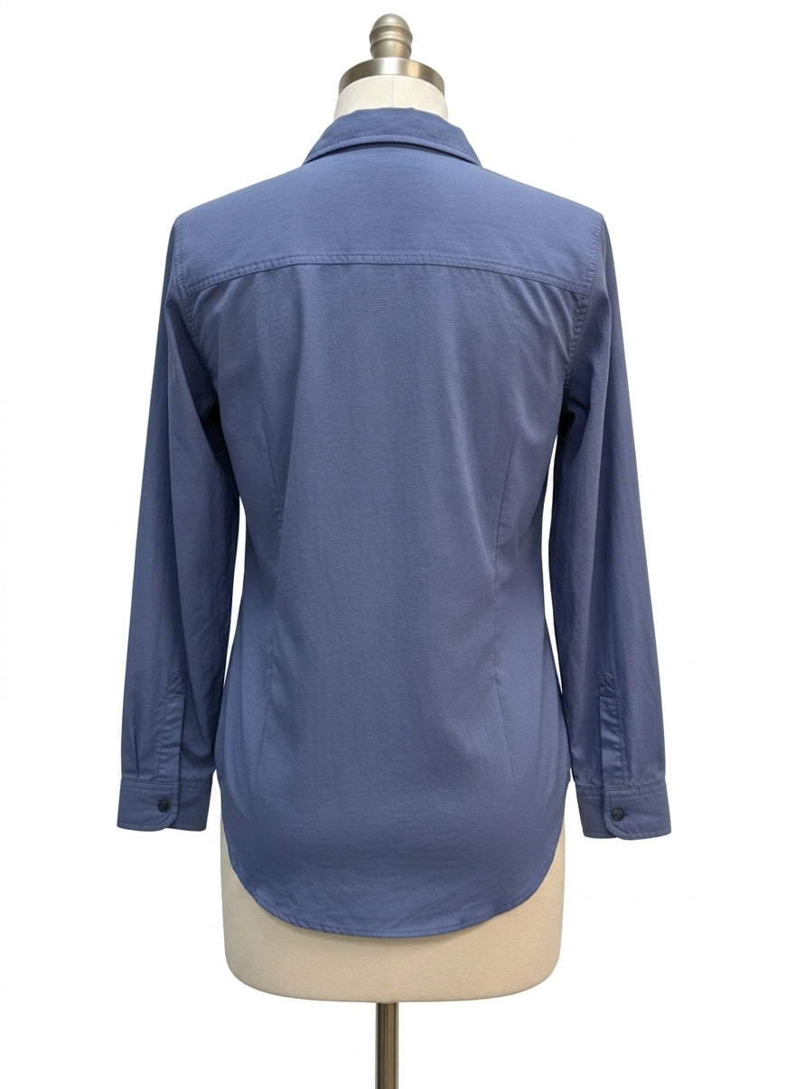 Eddie Bauer · Roll Tab Sleeve · Medium · Ocean