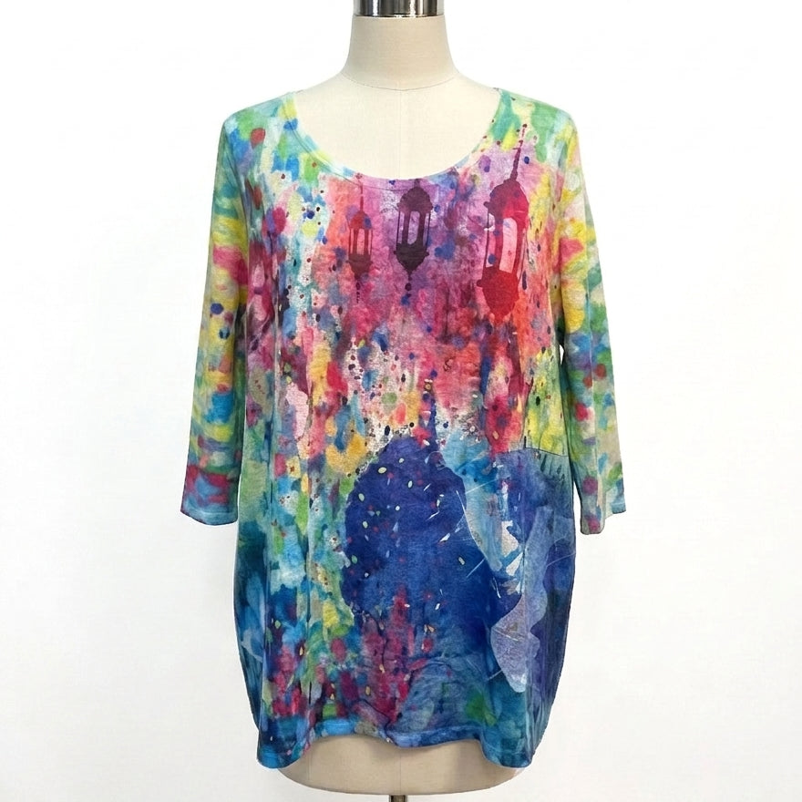 Et Lois · Tunic · Large · Rainbow