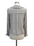 Jane&Delancey · Peter pan collar LongSleeve Shirt · Medium · Beige Brown Plaid