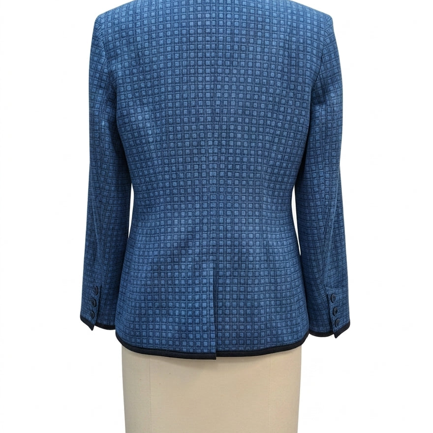 CAbi · 6027 Scholarship blazer · Medium · Cerulean