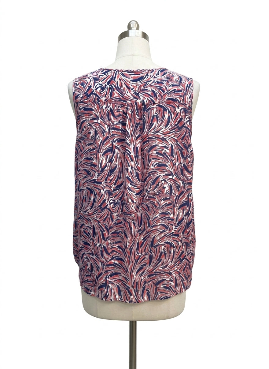 Cristina B · Sleeveless Top · Medium · RoseBlue
