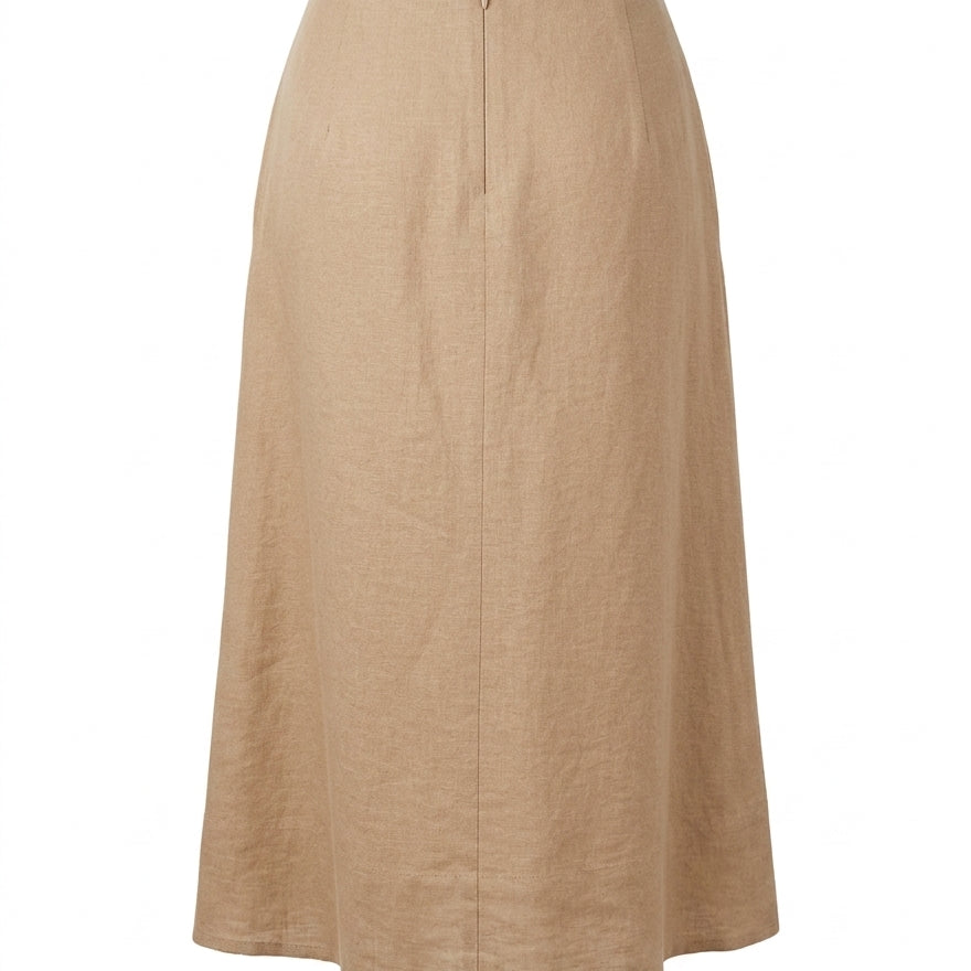 J. Jill · Midi · 4 · Khaki