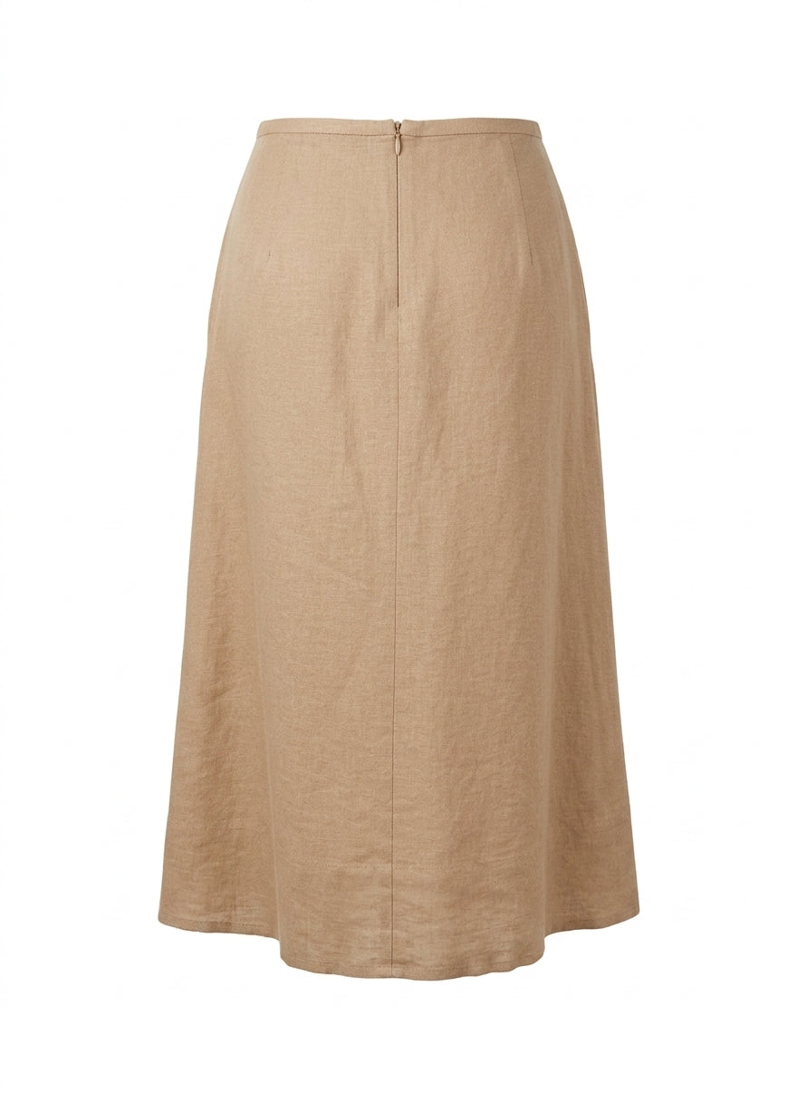 J. Jill · Midi · 4 · Khaki