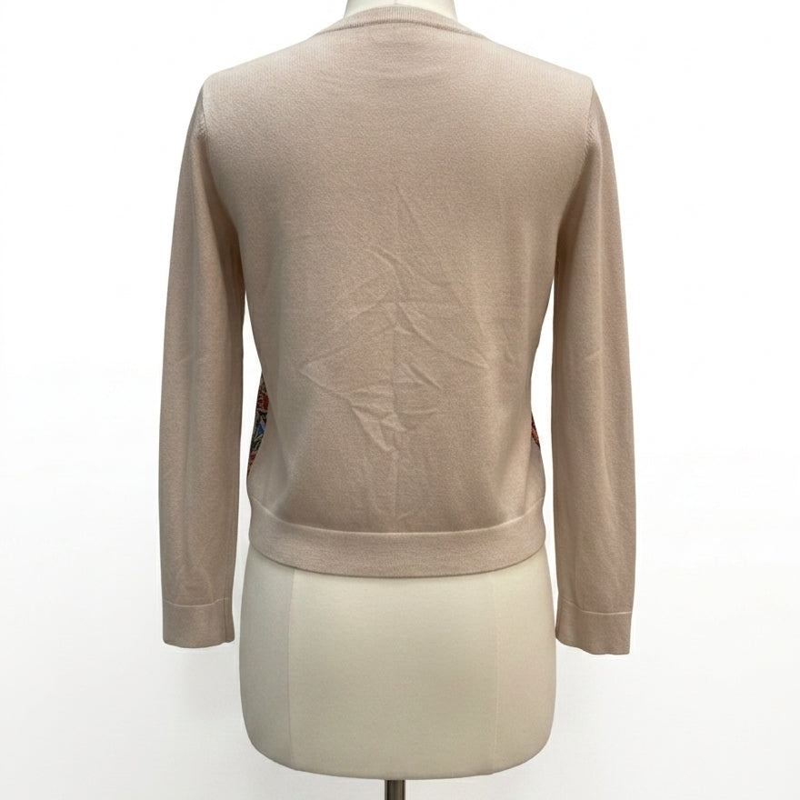 Sioni · Sweater · Medium · Beige Multi Paisley