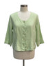 Flax · Blouse · Medium · Chartreuse