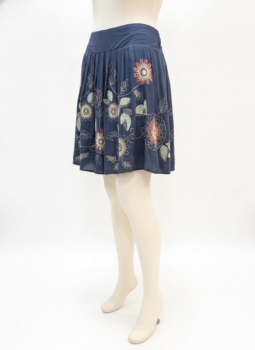 Anthropologie · Blue Tassel · Medium · Navy