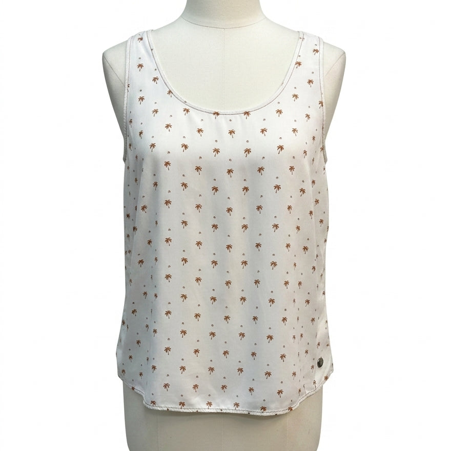 Dolan LeftCoast · Tank Top · Large · Cream/Brown