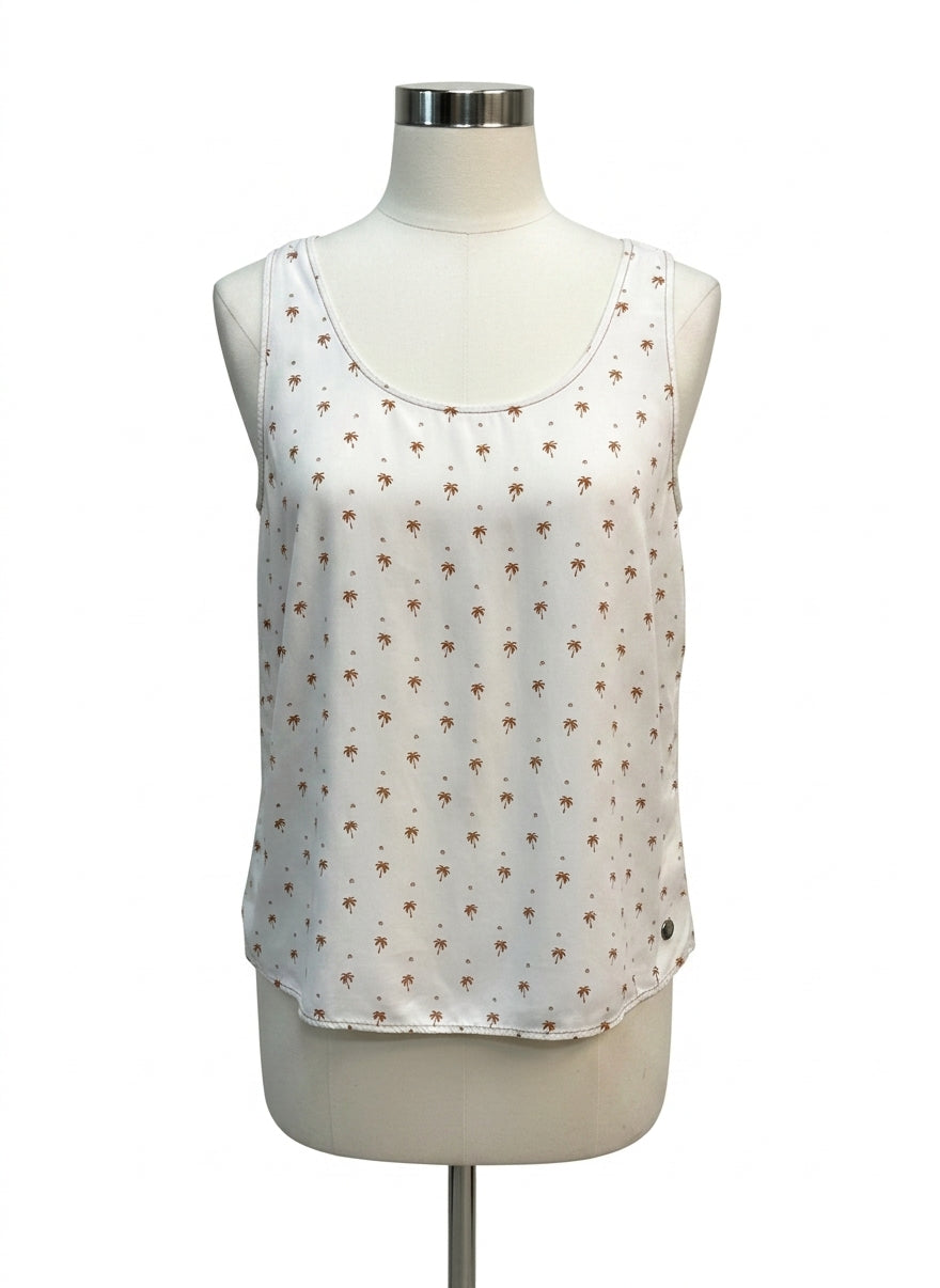 Dolan LeftCoast · Tank Top · Large · Cream/Brown