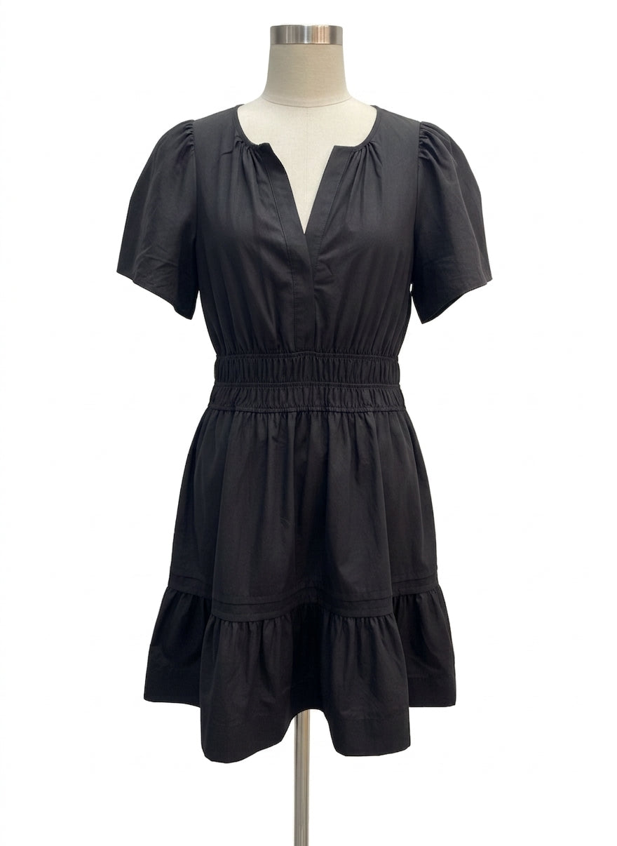 Anthropologie · ShortSleeve Dress · Medium · Black