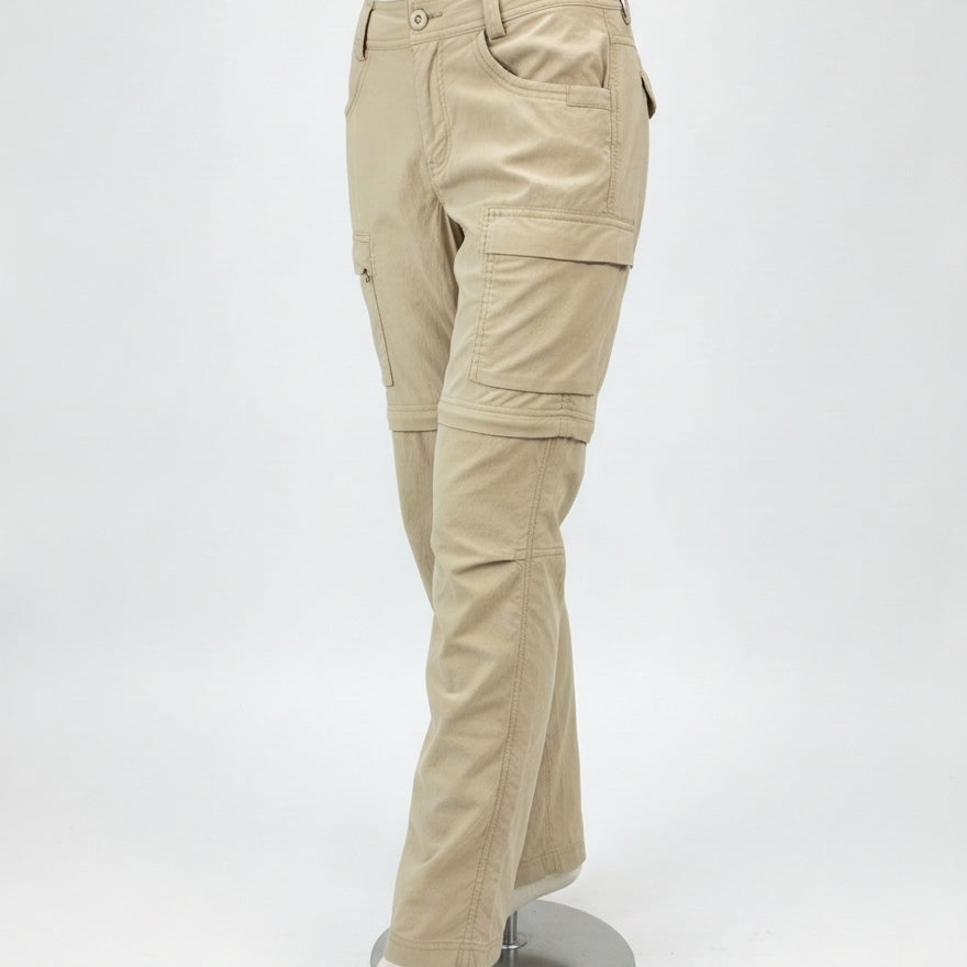 REI · Zip-Off Pants · 4 · Camel