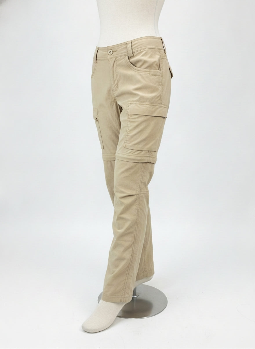 REI · Zip-Off Pants · 4 · Camel