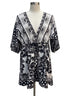 FARM Rio · Beaded Tassels · Medium · BlackWhite