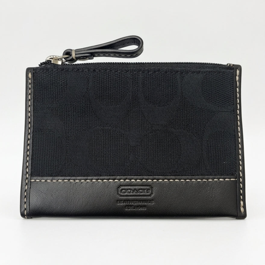 COACH · Handbag · Credit Card Size · Black