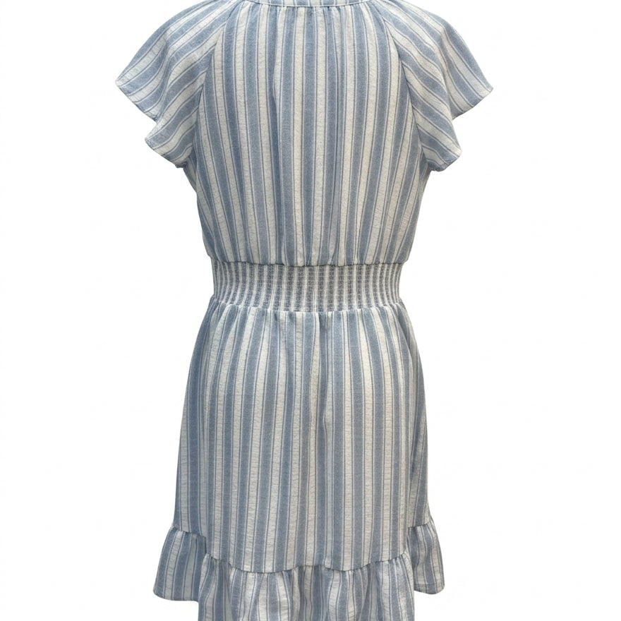 Maurices · Cap Sleeve Dress · XSmall · Blue/White