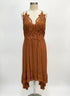 Justify · Strappy Criss Cross Dress · XLarge · Tawny