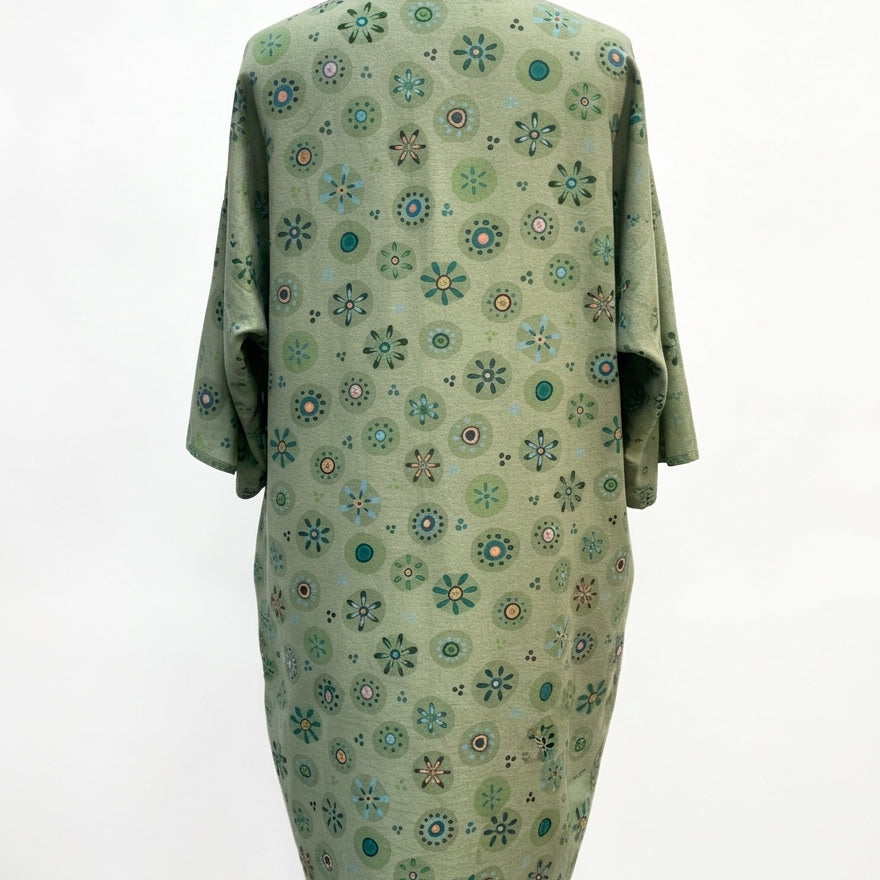 Gudrun Sjödén · Dress · Large · GreenFloral