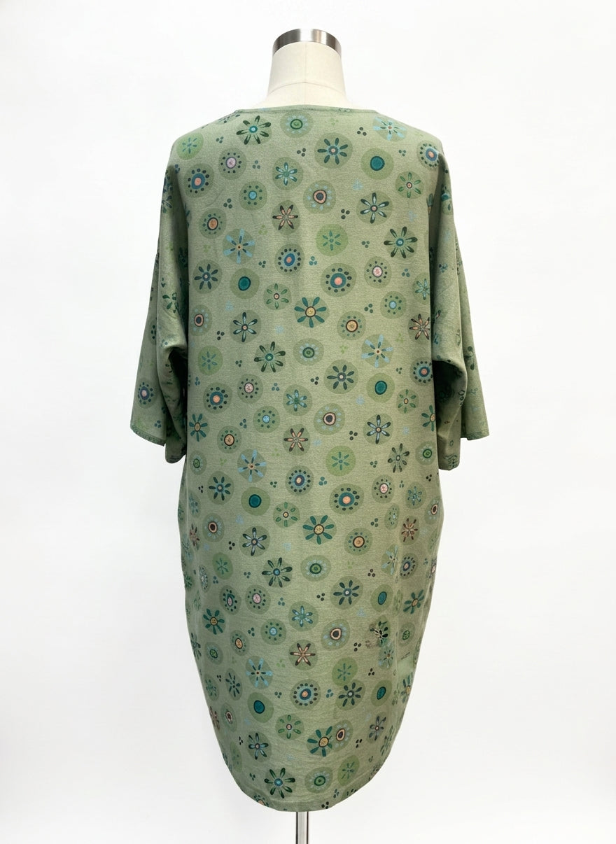 Gudrun Sjödén · Dress · Large · GreenFloral