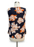 CAbi · Blossom Tiered Top · Small · NavyOrg