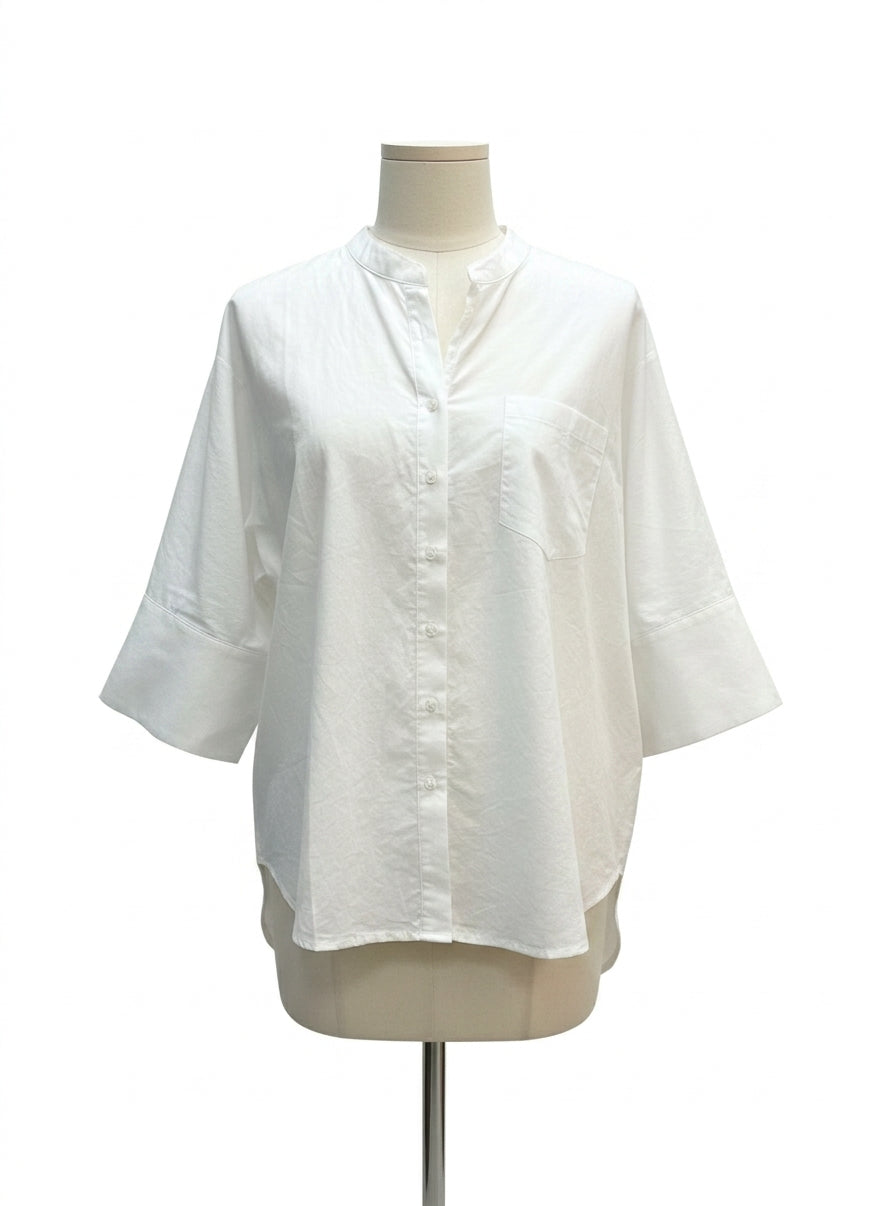 HD In Paris · White Poplin · XLarge · White