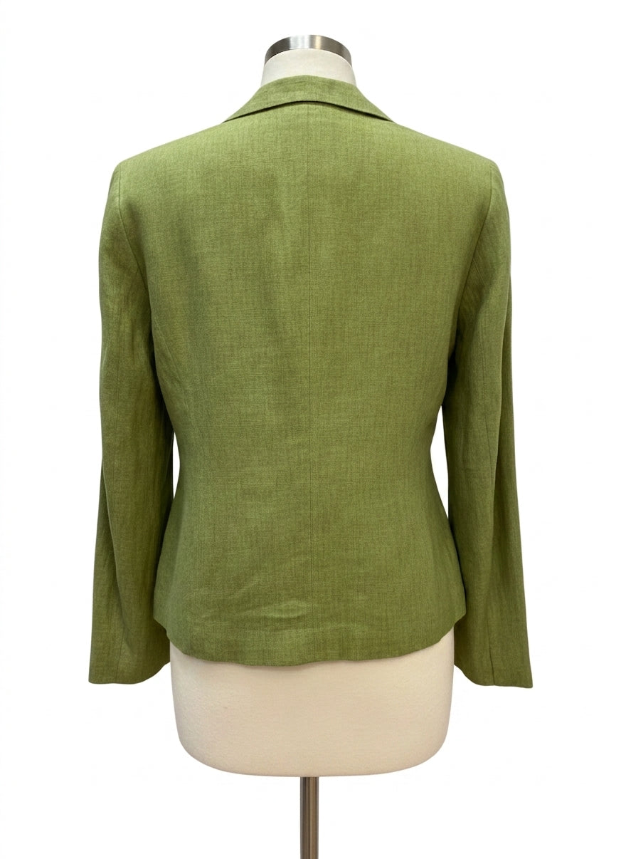 Jones Studio · Blazer · 12 · Avocado