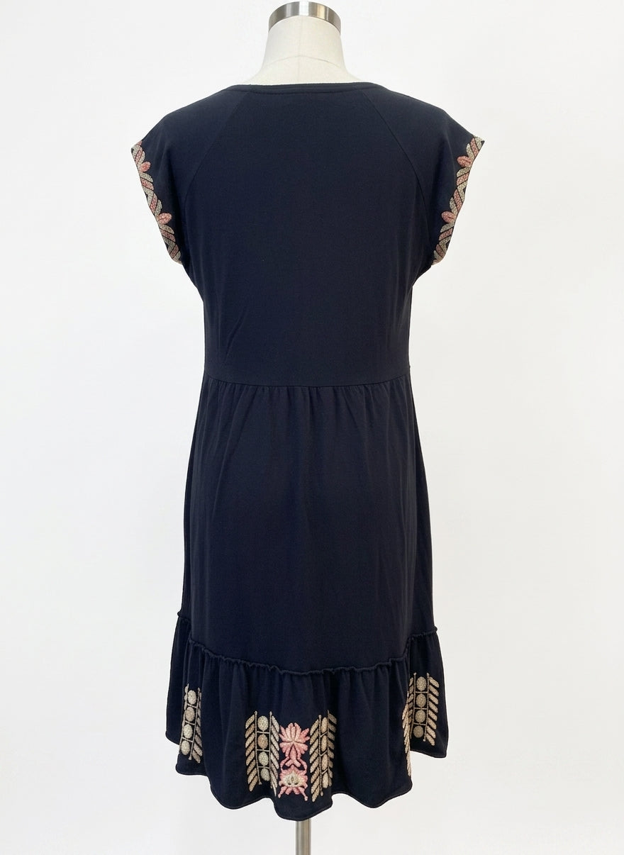 Johnny Was · BkMulti Embroidered · Medium · Black