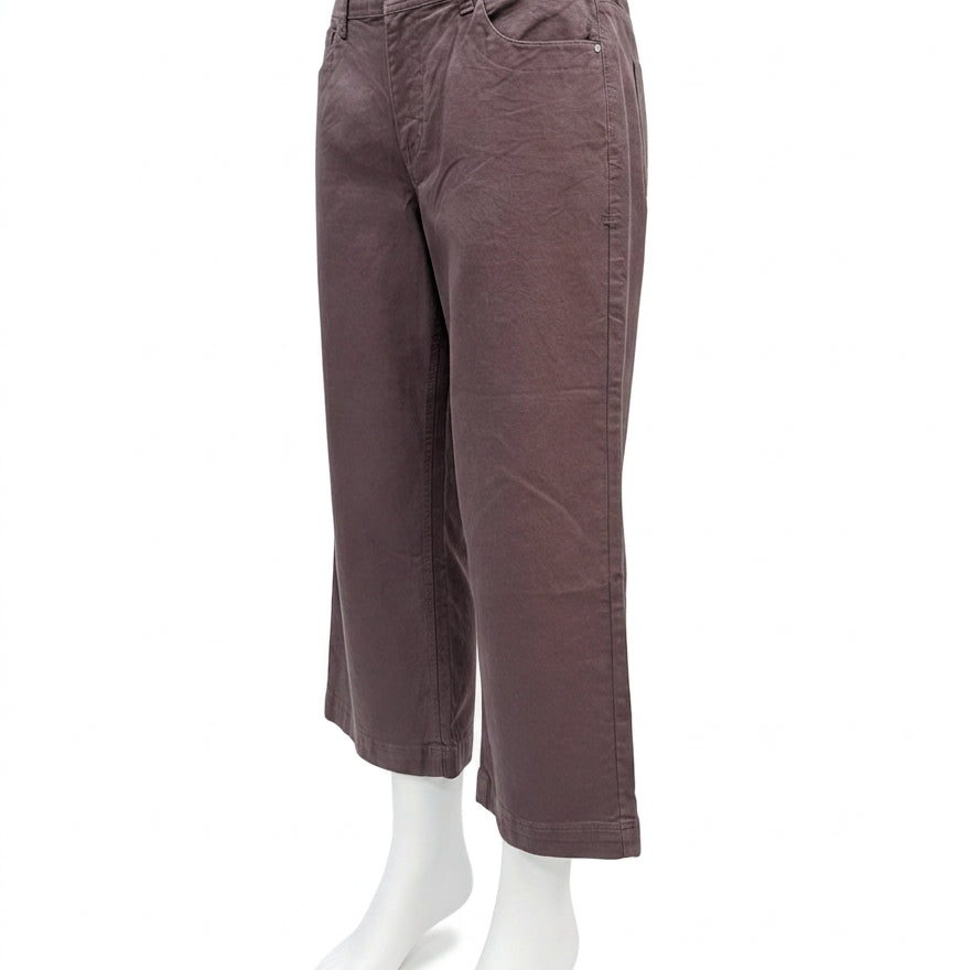 Toad&Co · Wide Leg Pants · 10 · Mocha