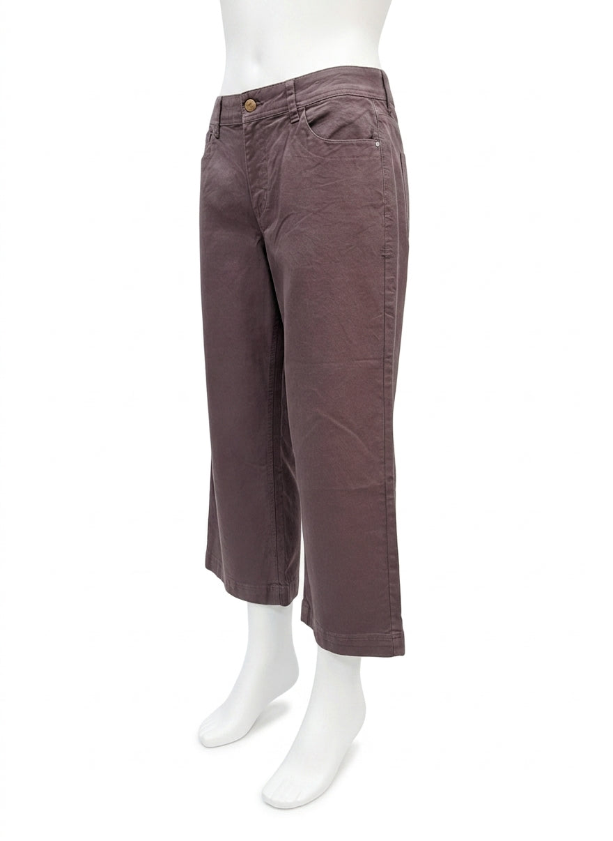 Toad&Co · Wide Leg Pants · 10 · Mocha