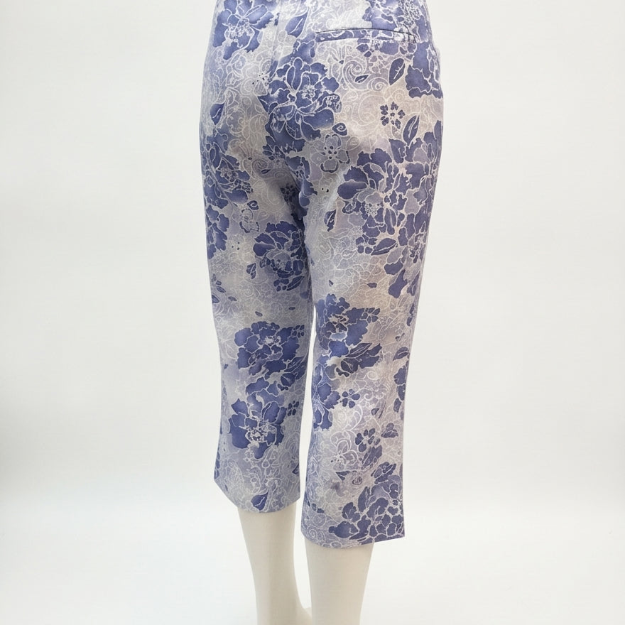Tommy Bahama · Straight Leg Pants · 12 · BlueWhite