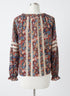 Sundance · Boho Chic Top · Large · RustCream