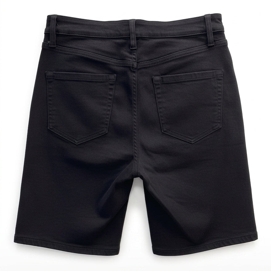 INC · Bermuda Shorts · 10 · Black