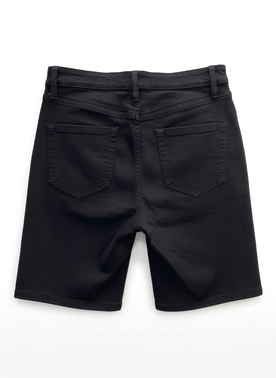 INC · Bermuda Shorts · 10 · Black