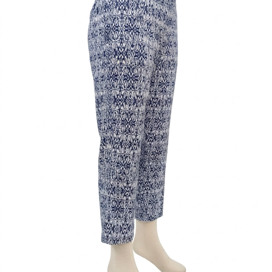 Tribal · Comfort Waist Pants · 4 · BlueWhite
