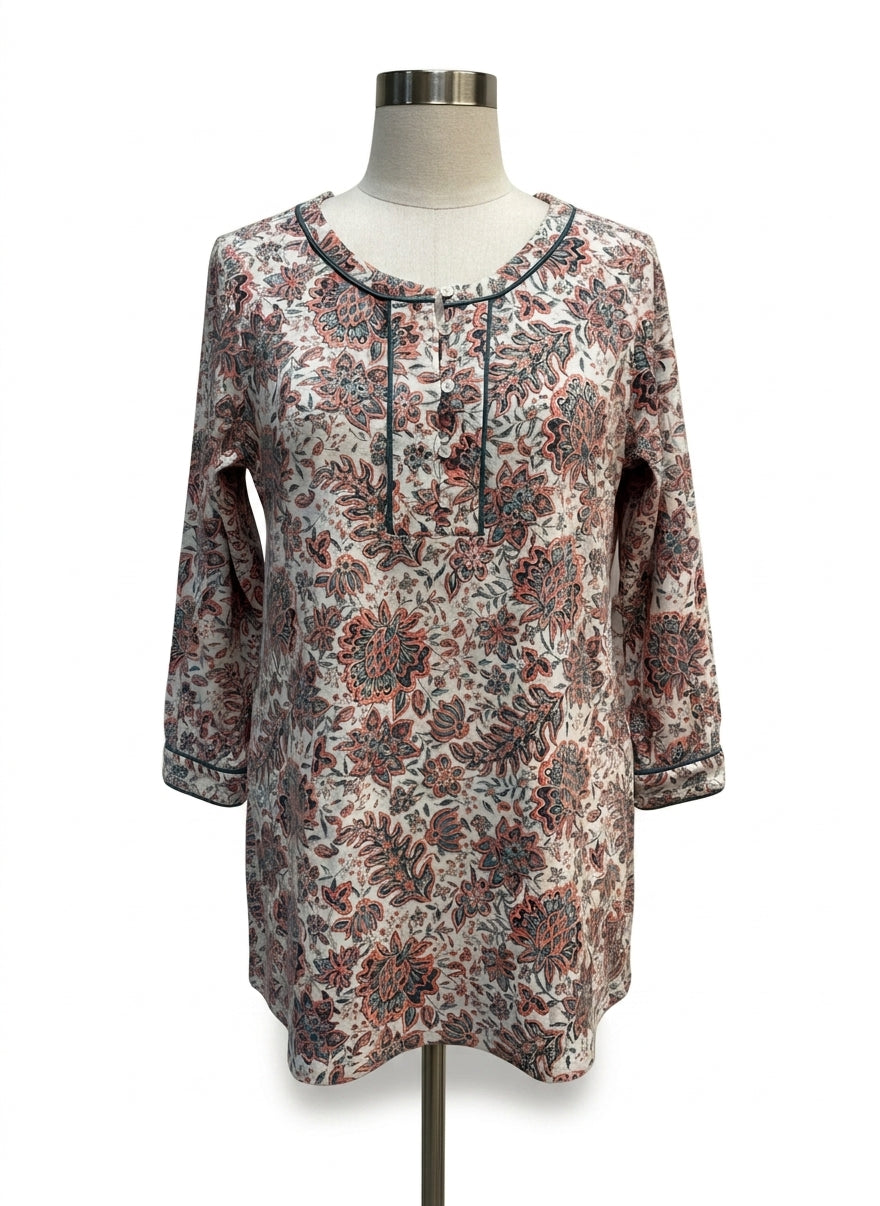 J. Jill · Blouse · Medium · CreamOlive
