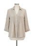 Foxcroft · Natural Pleated Detail · Small · Natural