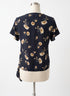 Les Amis · Knot detail · Medium · Black Floral