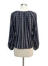 Holding Horses · Peasant Top · XSmall · Navy